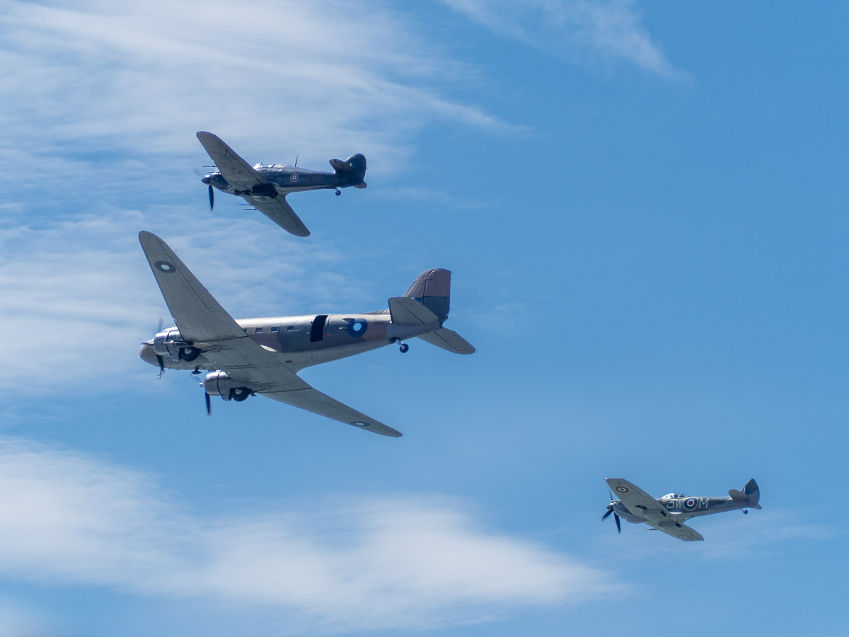 Battle of Britain Memorial Flight at Blackpool Airshow